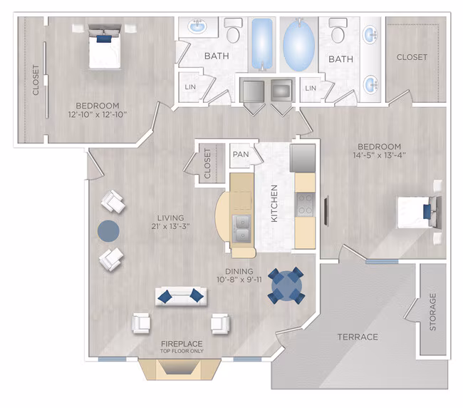 Unit 07204 07204 floor plan